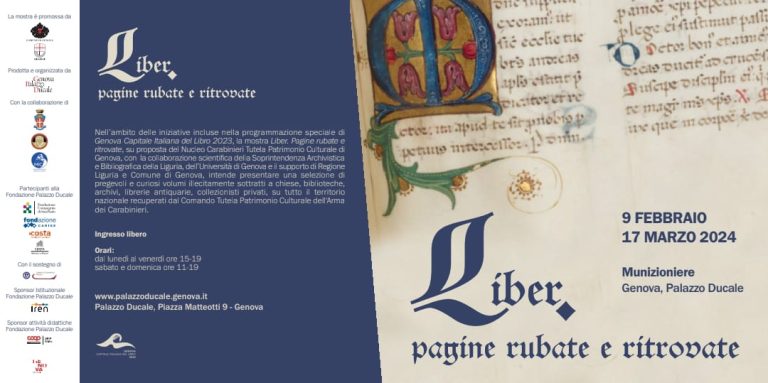 LIBER. PAGINE RUBATE E RITROVATE