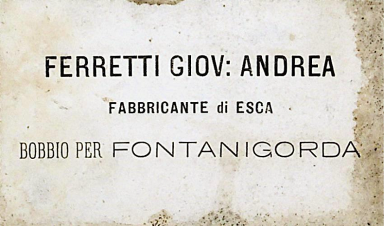 L’archivio della Ditta Ferretti & Figlio di Fontanigorda